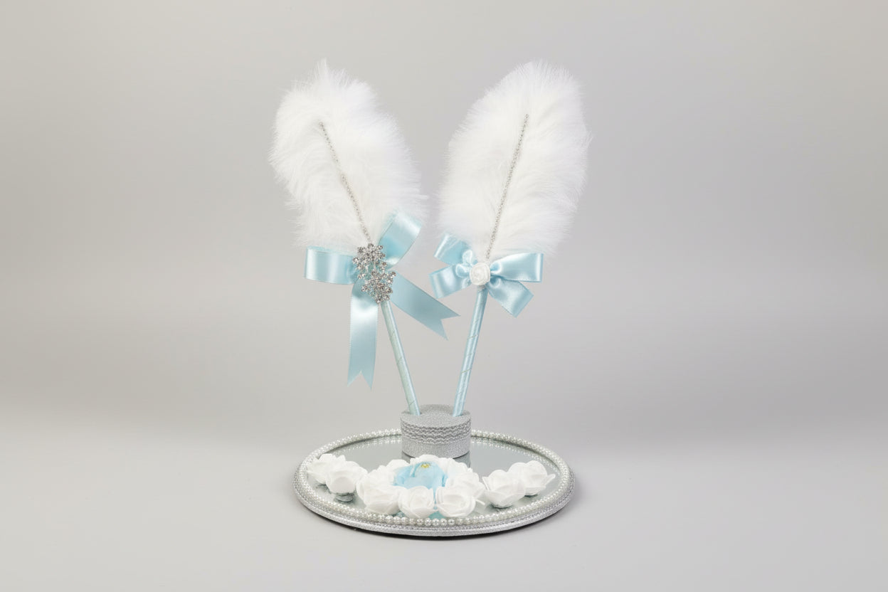 Cat fer feather Nikkah Pen