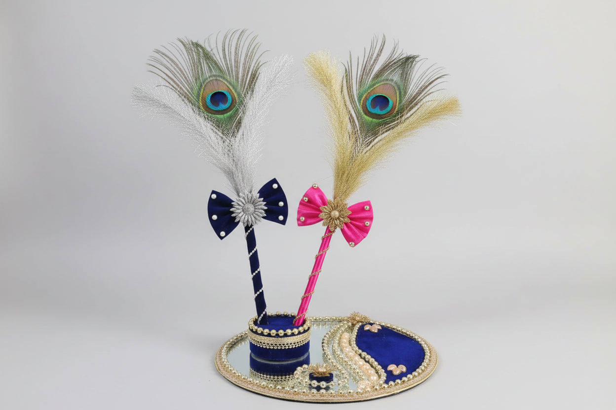 Peacock feather Nikkah Pen