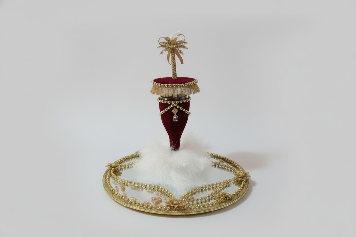 Western Style Doodh pilai tray