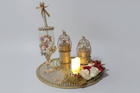 Hangable doodh pilai Mirror Tray