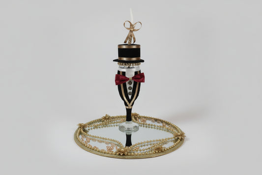 Western Style Doodh pilai tray