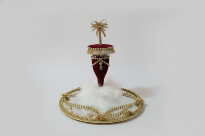 Western Style Doodh pilai tray