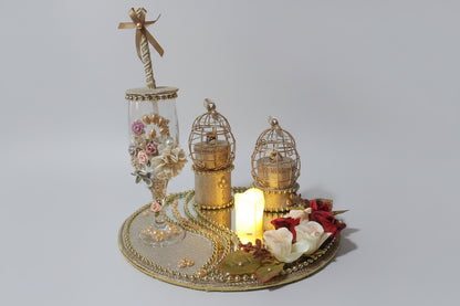 Hangable doodh pilai Mirror Tray