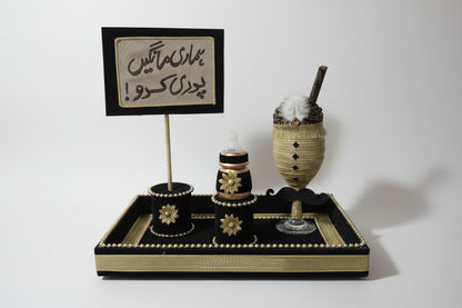 Kulla doodh pilai tray